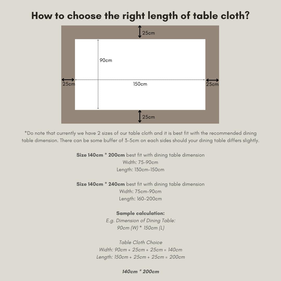 Terese Water Resistant Table Cloth