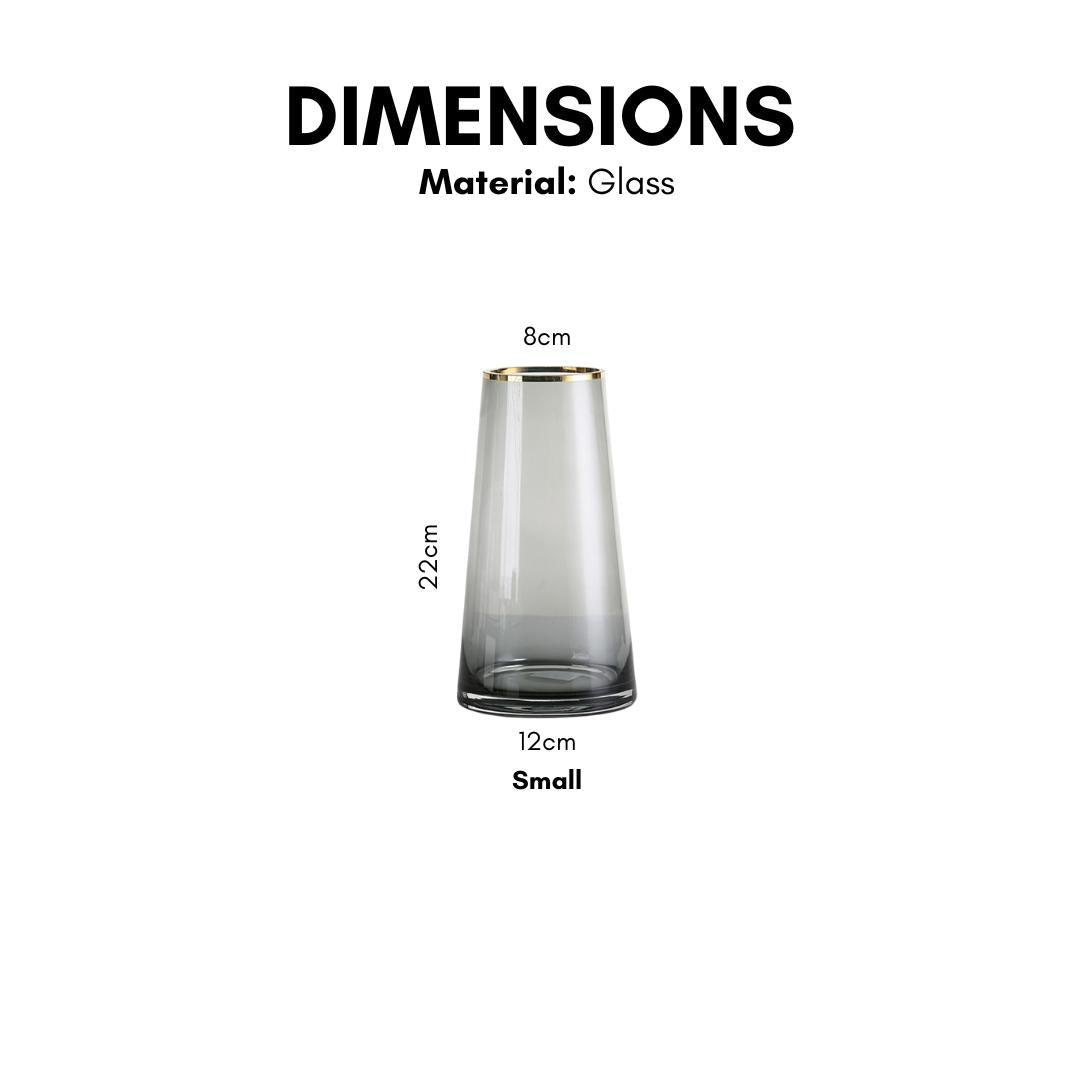 Sarelley Translucent Glass Vase
