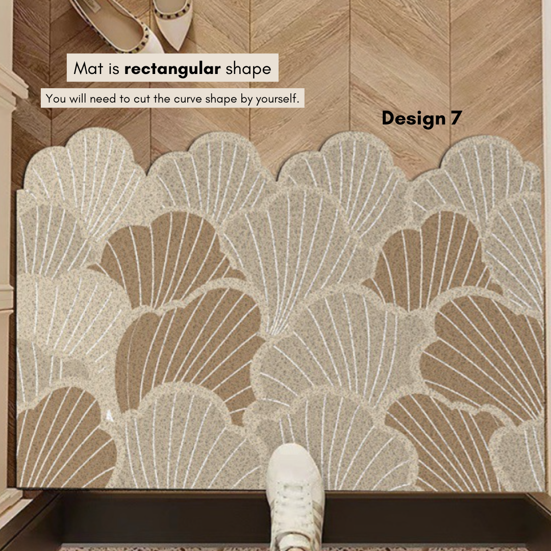 Norelie Nordic PVC Coil Door Mat Design 7