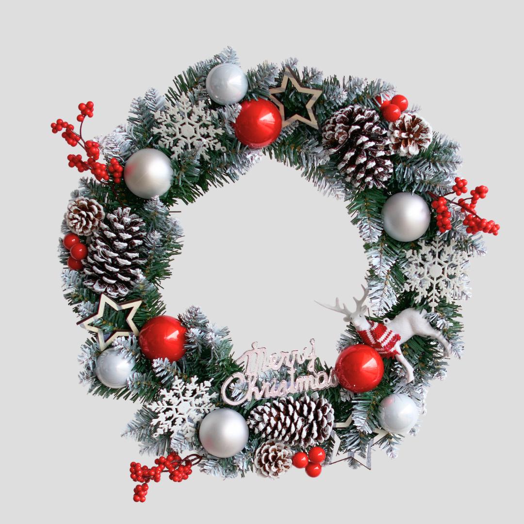 Bellery Christmas Wreath D-Speckled Space
