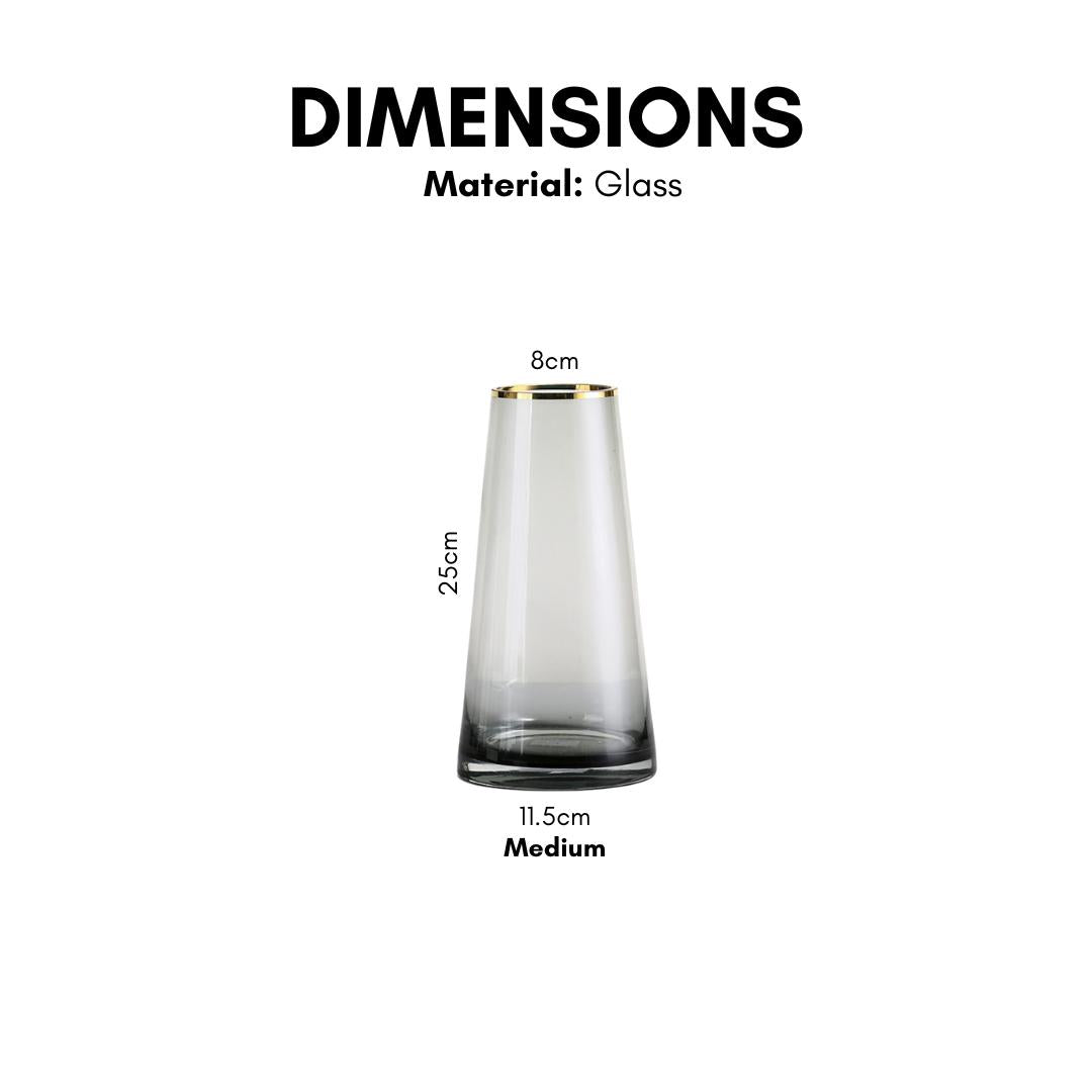 Sarelley Translucent Glass Vase