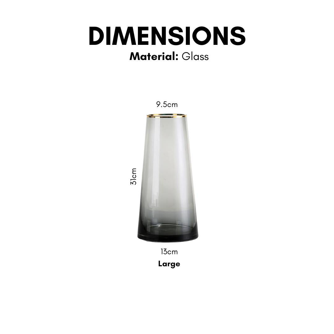 Sarelley Translucent Glass Vase