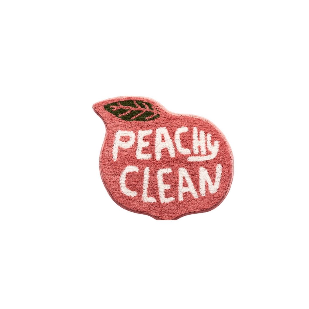 Peach Bath Mat