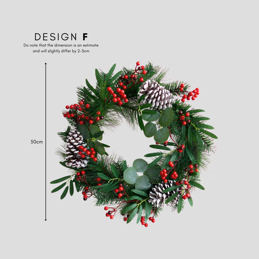 Bellery Christmas Wreath F