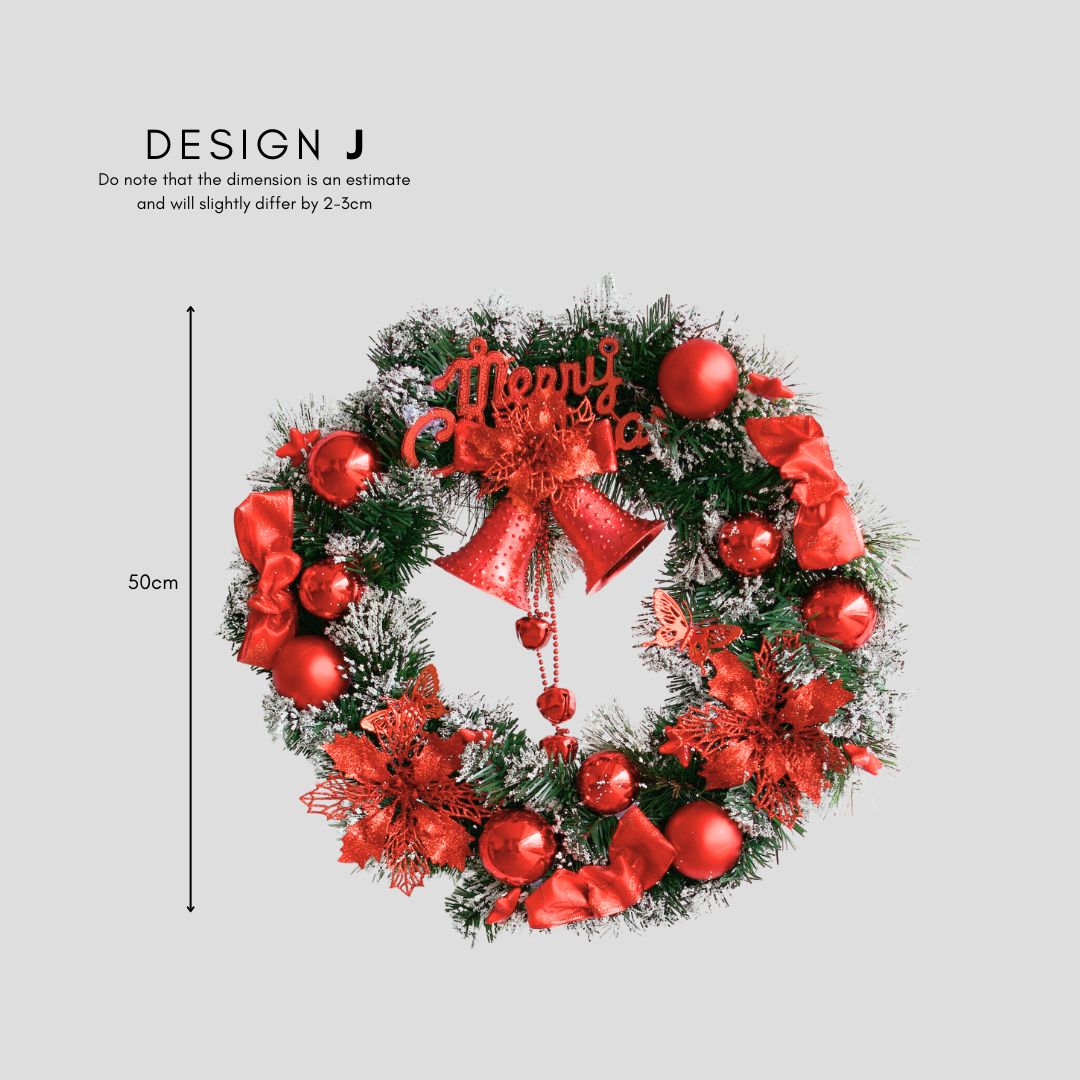 Bellery Christmas Wreath J