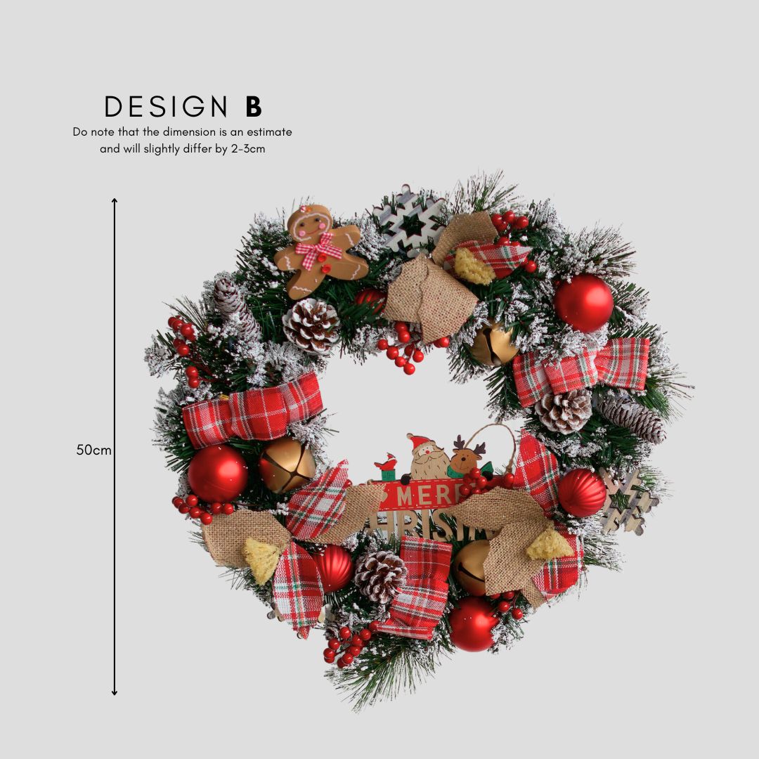 Bellery Christmas Wreath B