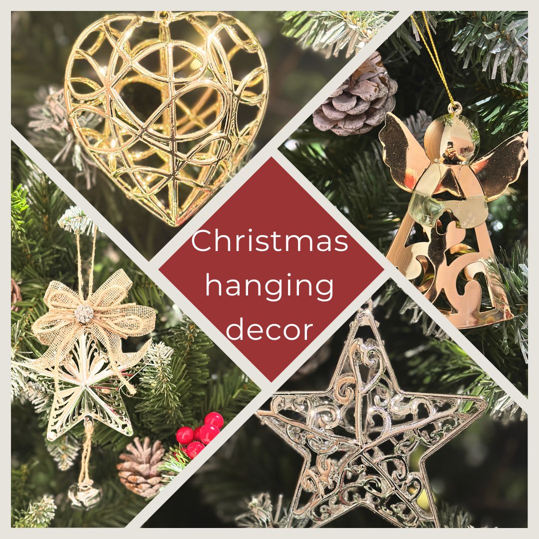 Chrome Gold Decorative Ornament (H)-Speckled Space