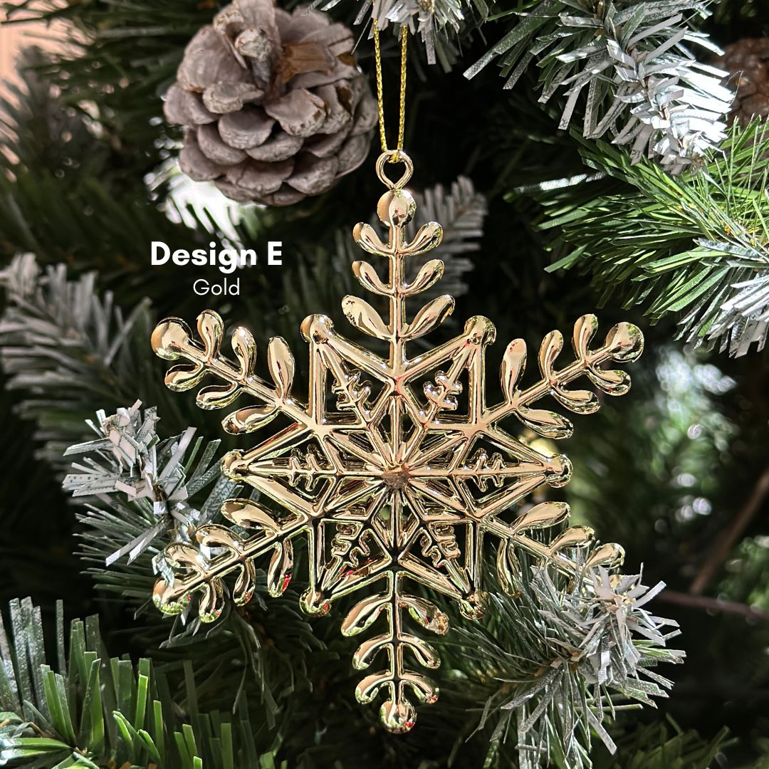 Chrome Gold Decorative Ornament (E)-Speckled Space