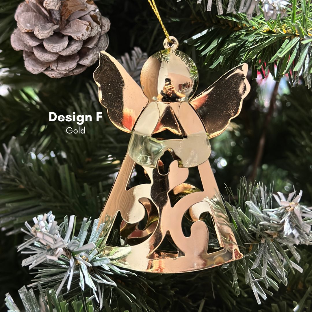 Chrome Gold Decorative Ornament (F)-Speckled Space