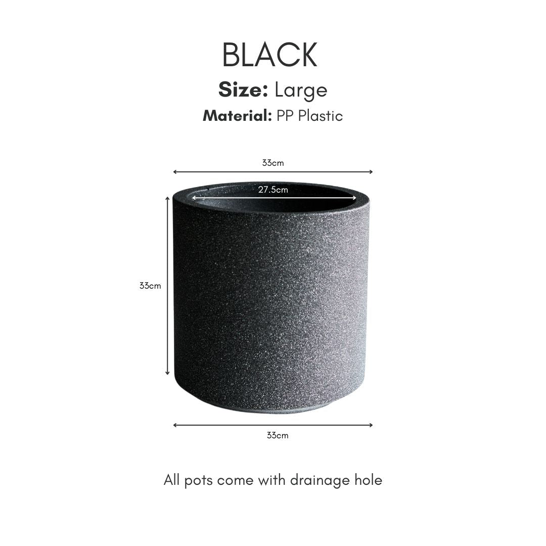 Eza PP Plastic Flower Pot