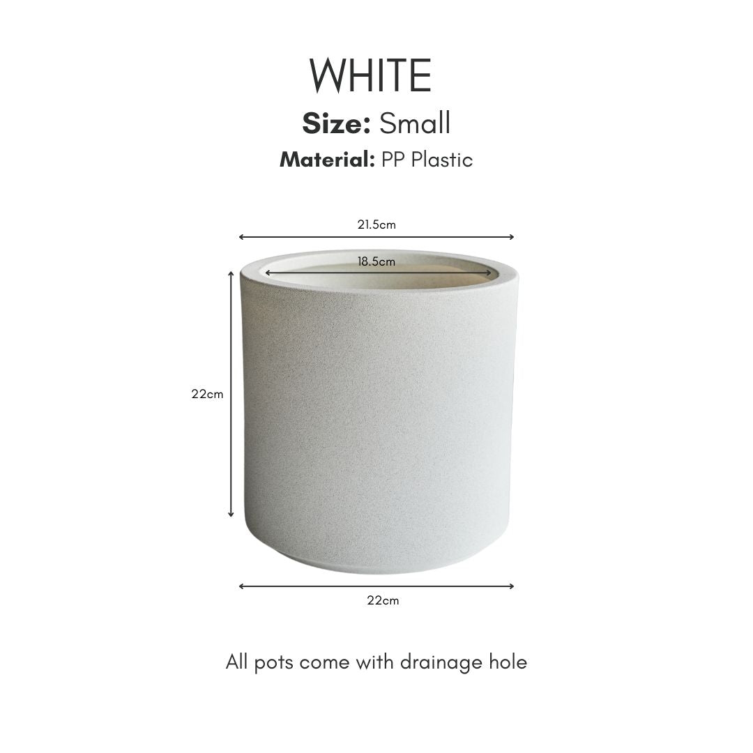 Eza PP Plastic Flower Pot