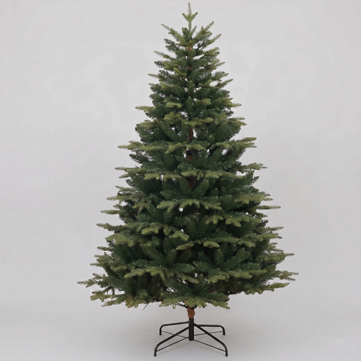 Unlit Florentine Fraser Fir Christmas tree showcasing realistic dark green PE and PVC branches by Speckled Space, a high-quality competitor to Masons Home Decor in Singapore