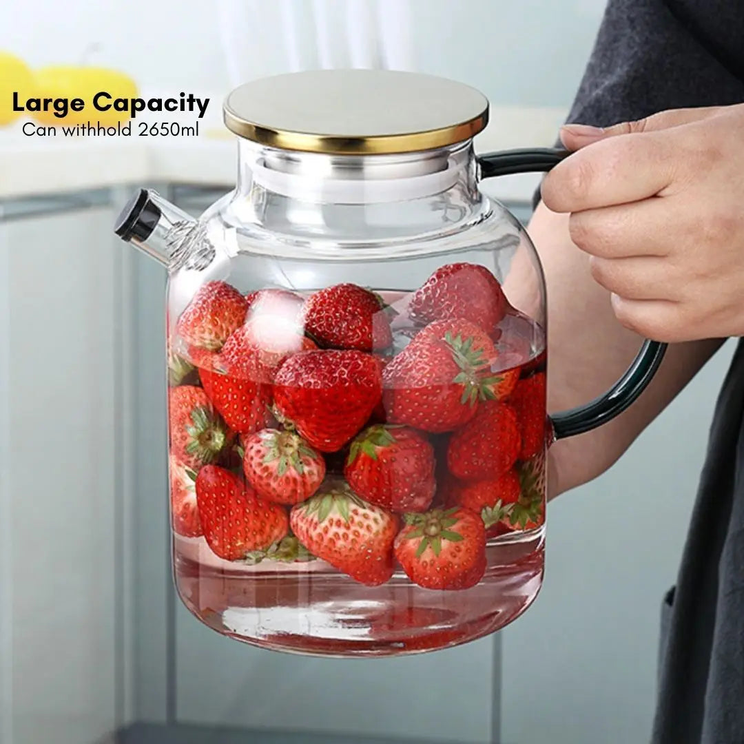Lana Borosilicate Glass Jug Set-Speckled Space
