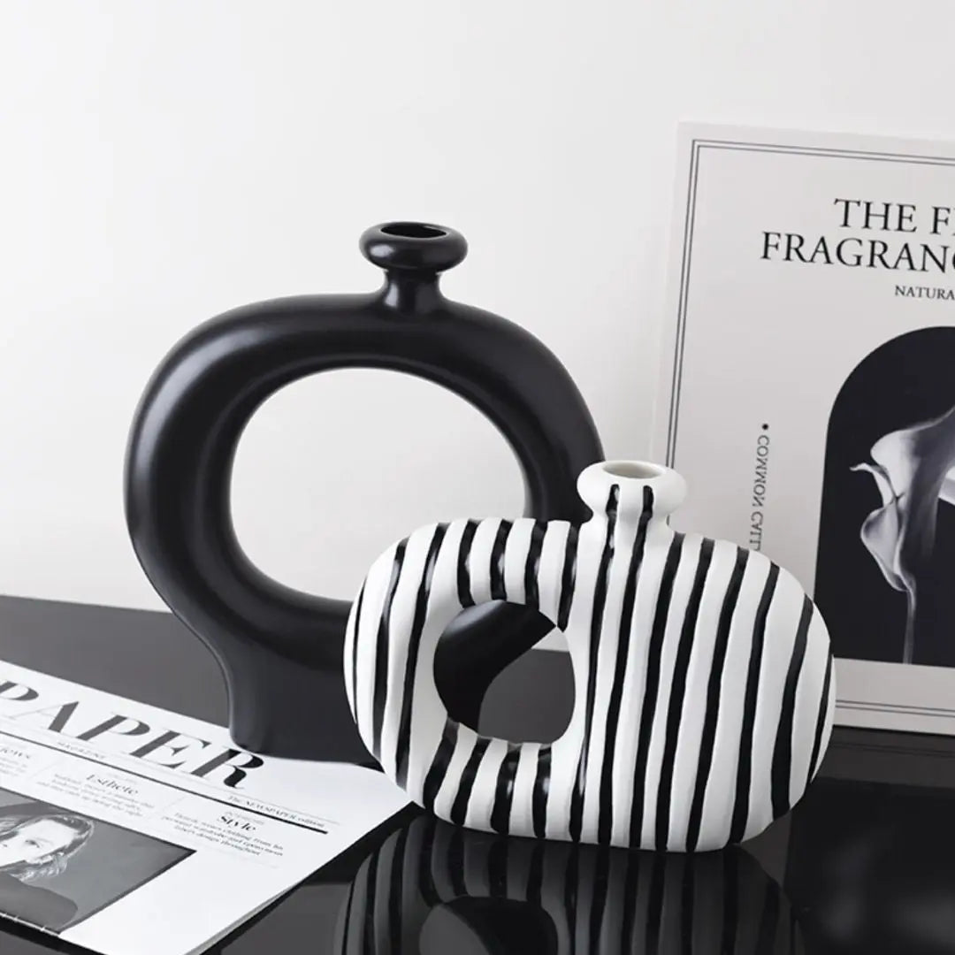 Linsey Decorative Vase Set-Speckled Space