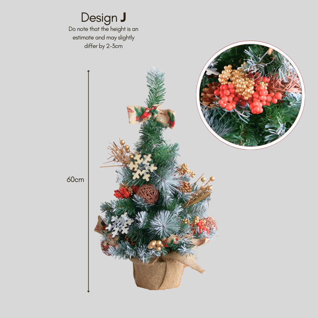 Una Table Top Christmas Tree J