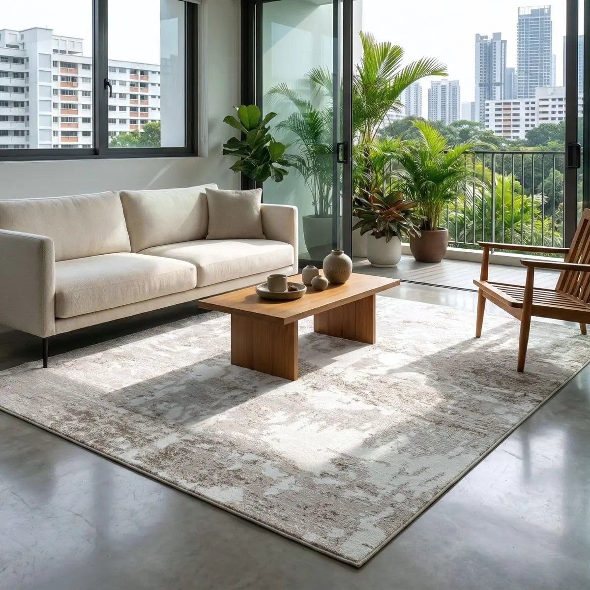 Gaia Water Resistant Rug My Store