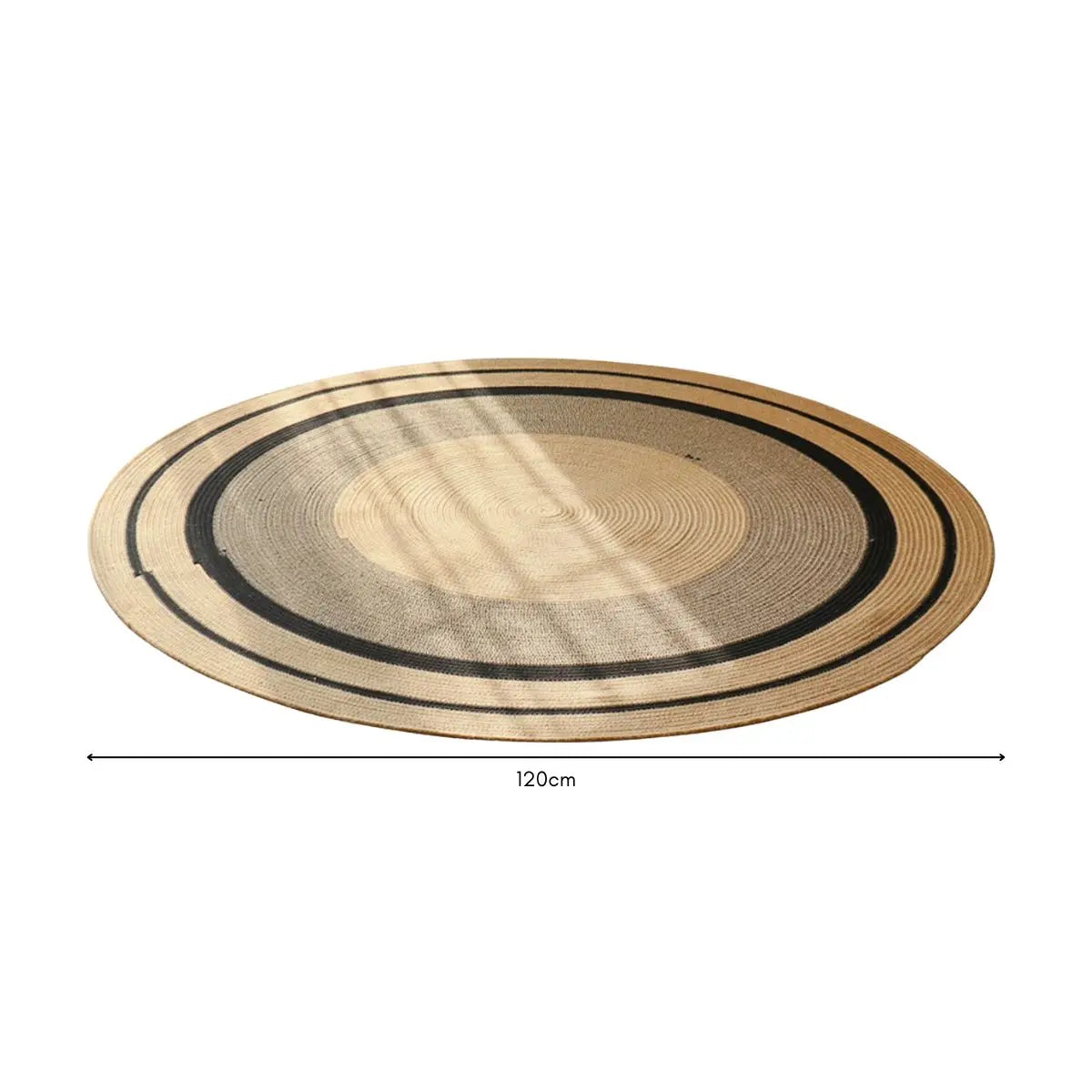 Lyano Jute Round Rug My Store
