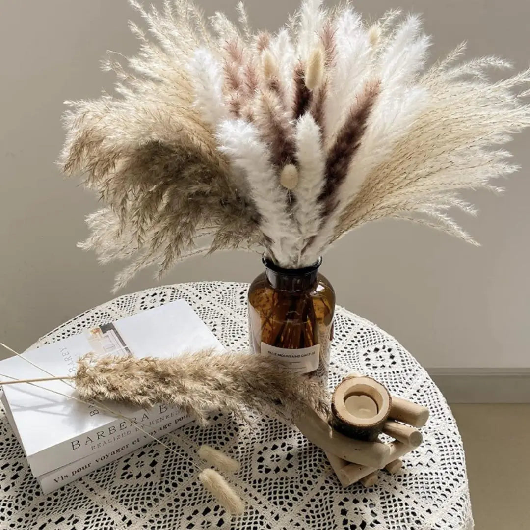 Natural Pampas Arrangement-Speckled Space
