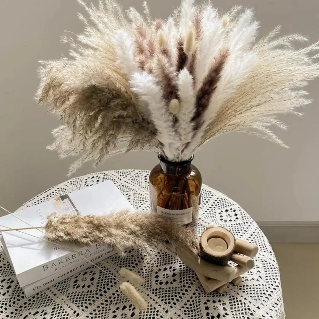 Natural Pampas Arrangement-Speckled Space