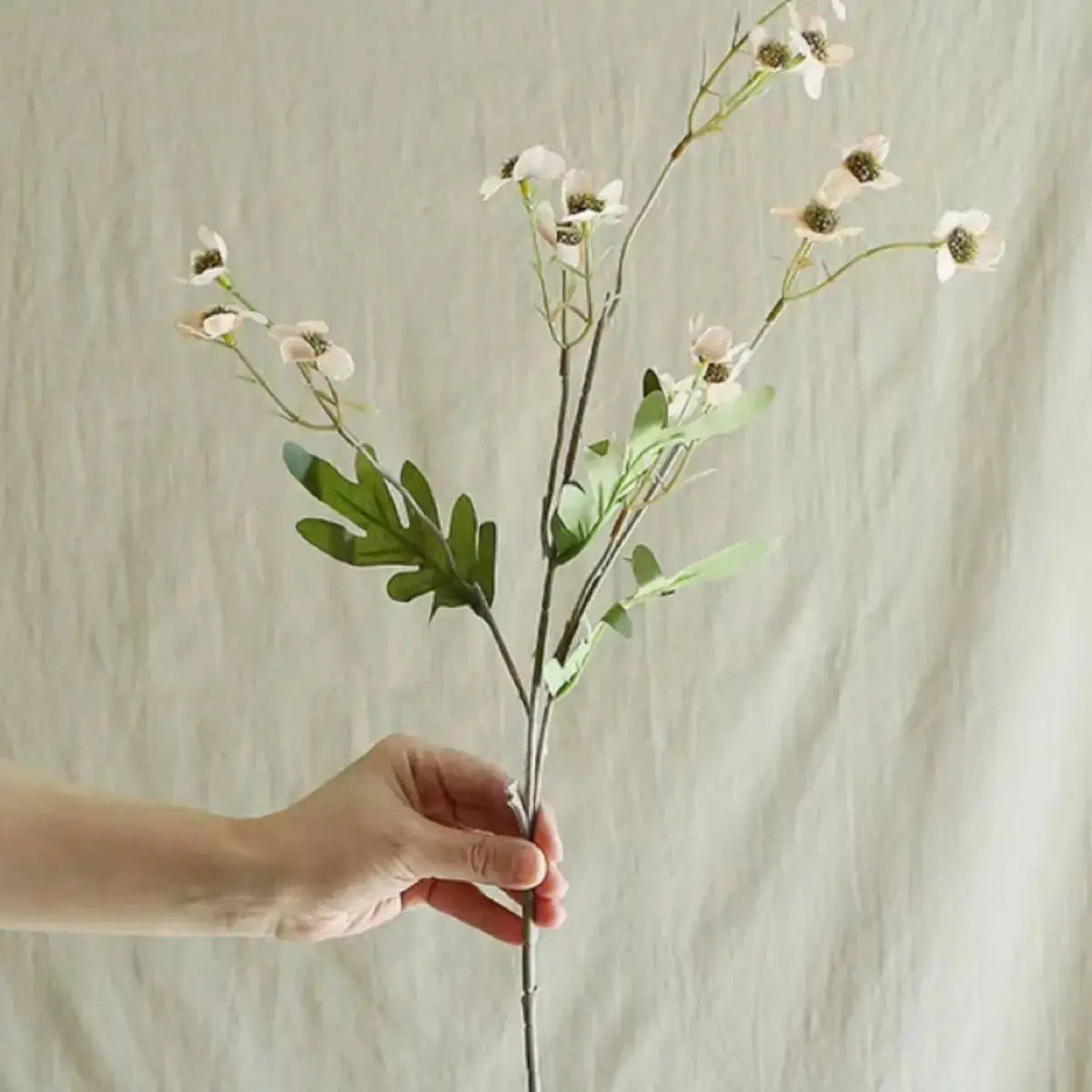 Faux Cosmos Wildflower - Champagne My Store