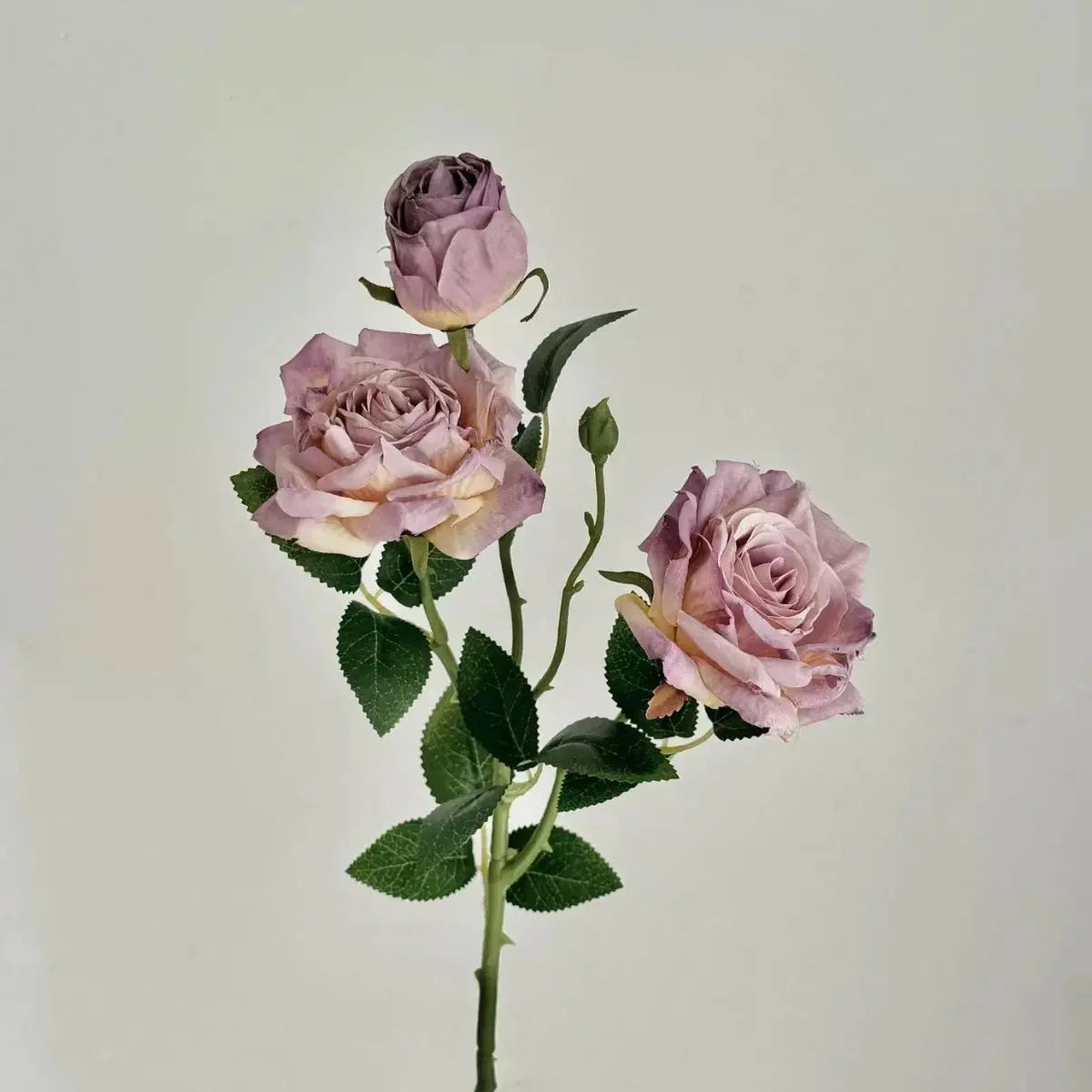Faux Rose Flower - Dusty Purple My Store