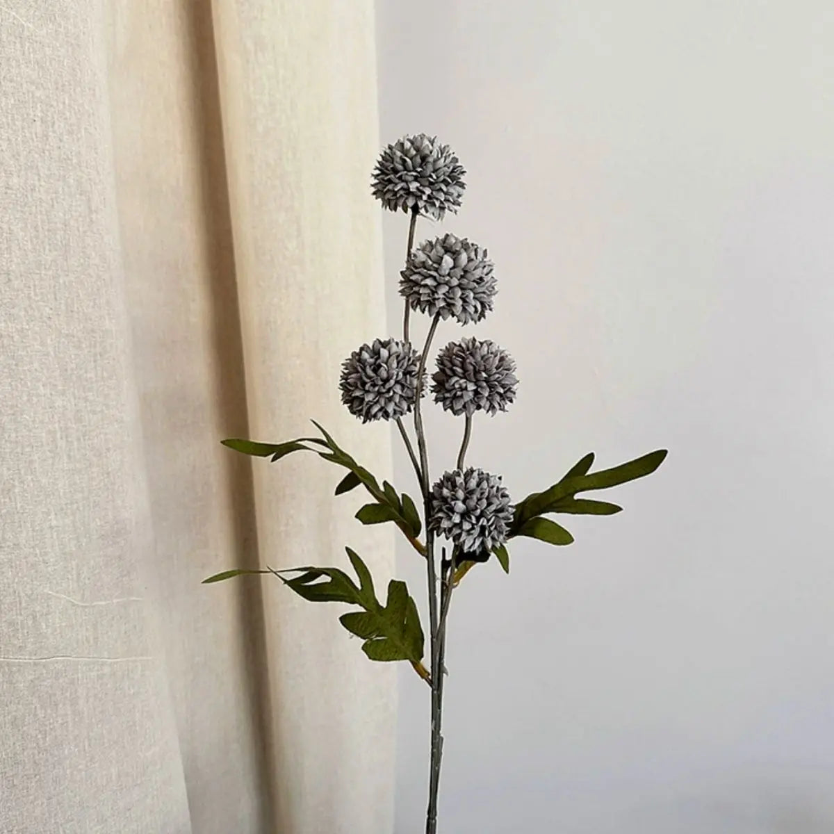 Faux Shallot Flower - Rustic Grey My Store