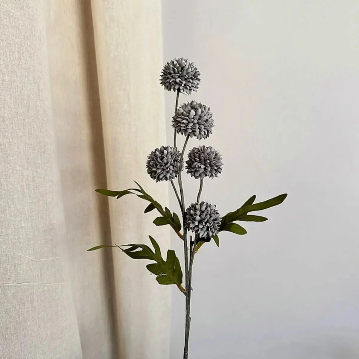 Faux Shallot Flower - Rustic Grey My Store