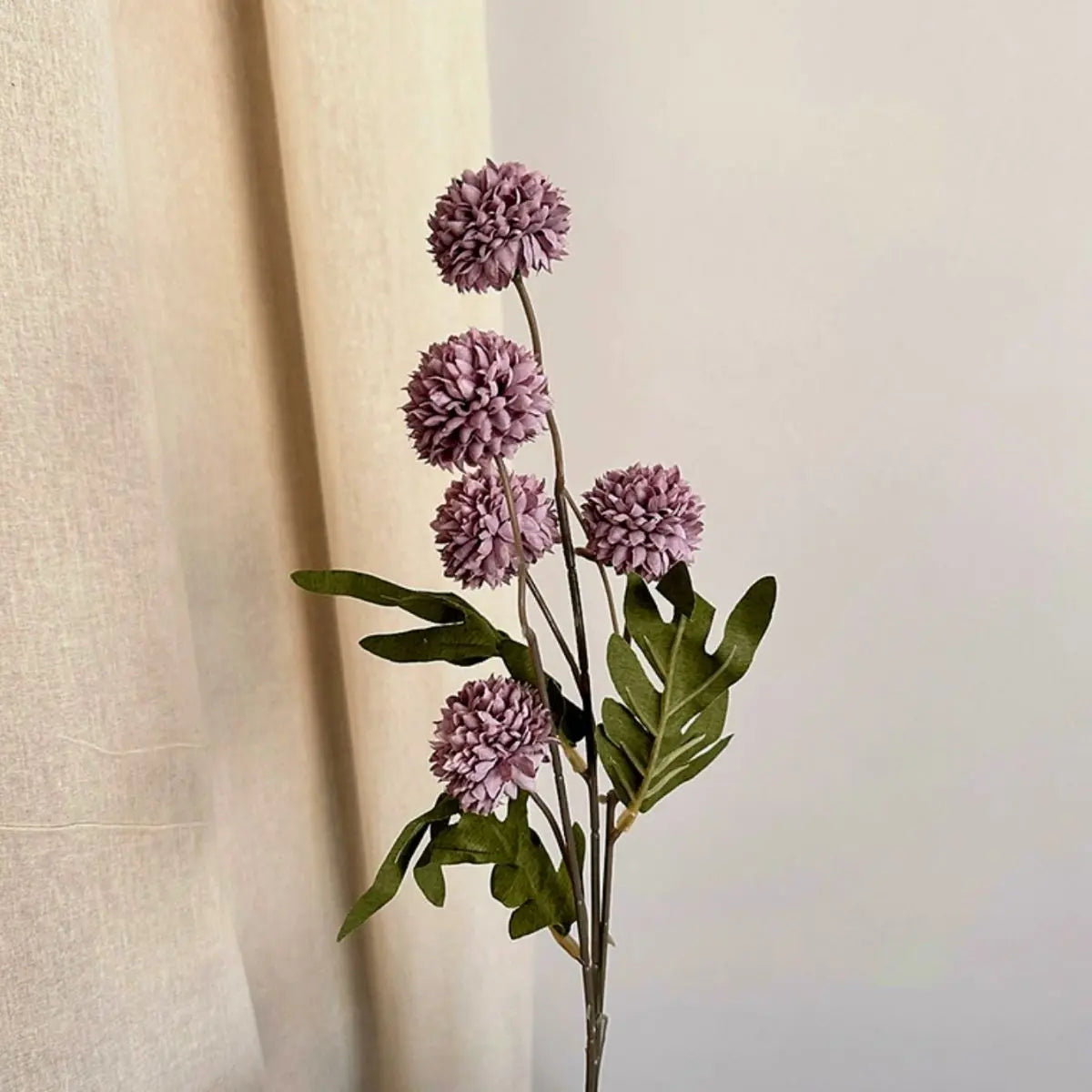 Faux Shallot Flower - Rustic Purple My Store