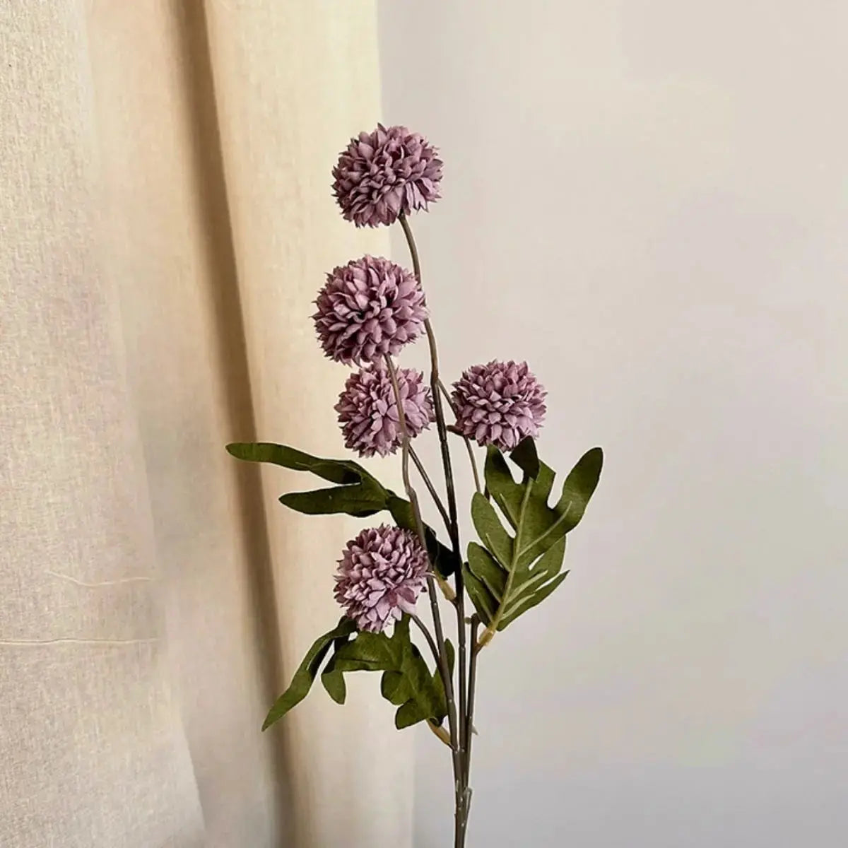 Faux Shallot Flower - Rustic Purple My Store