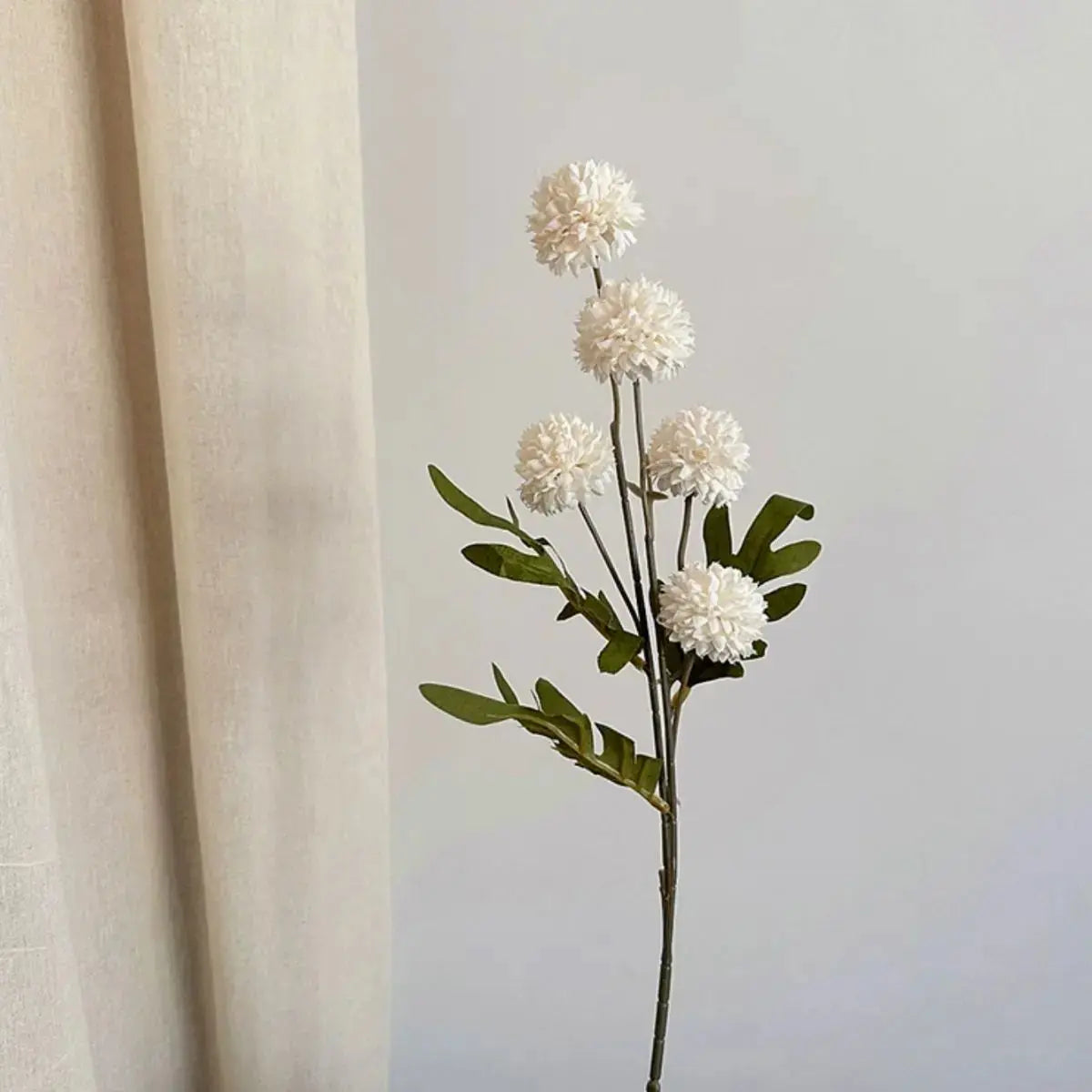 Faux Shallot Flower - White My Store