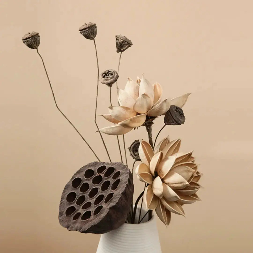 Artificial Rustic Flower-Speckled Space