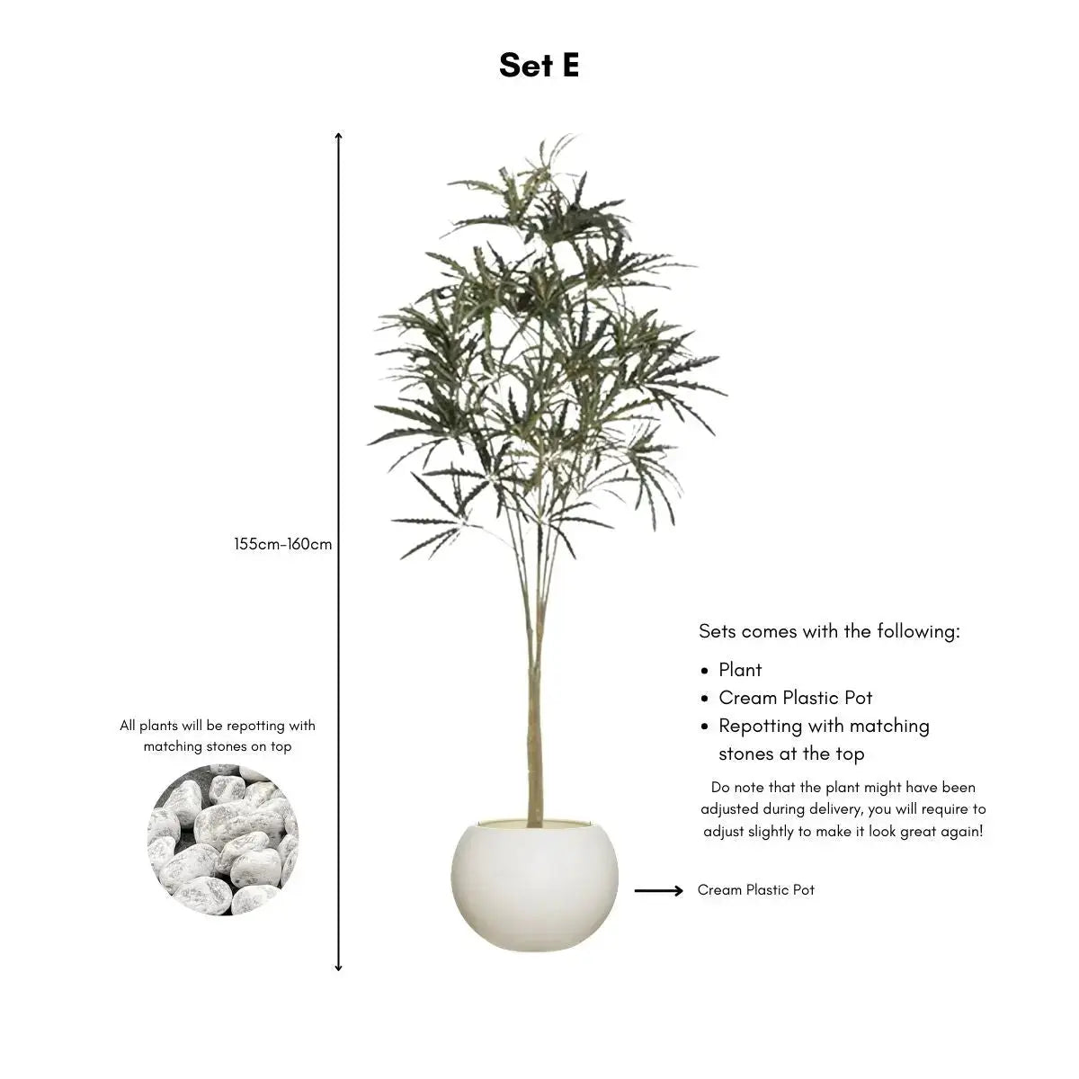 Faux False Aralia Plant My Store