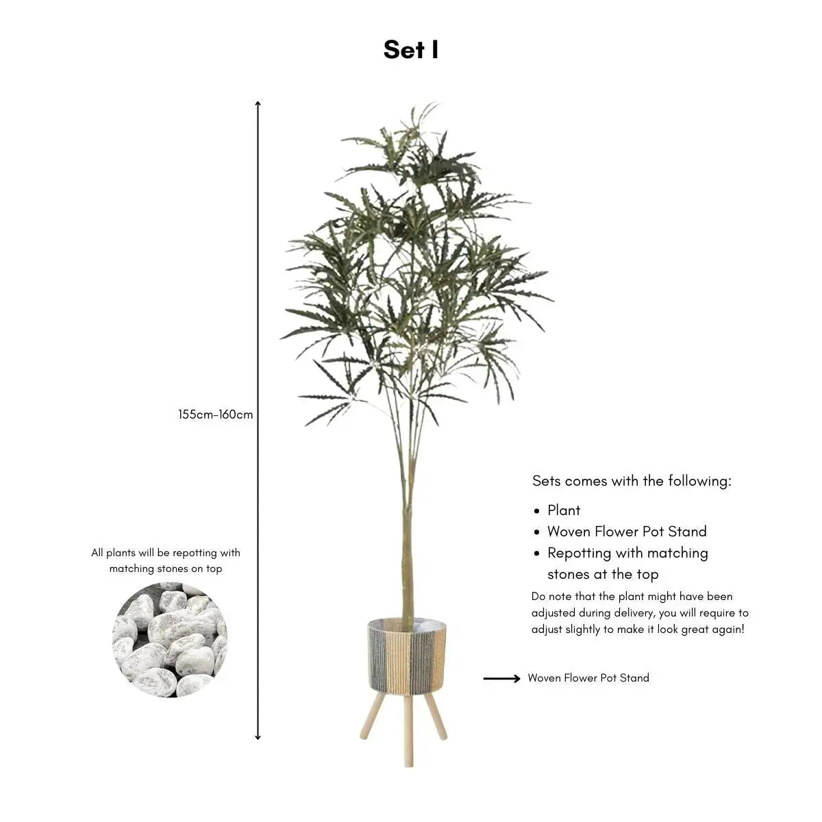 Faux False Aralia Plant My Store