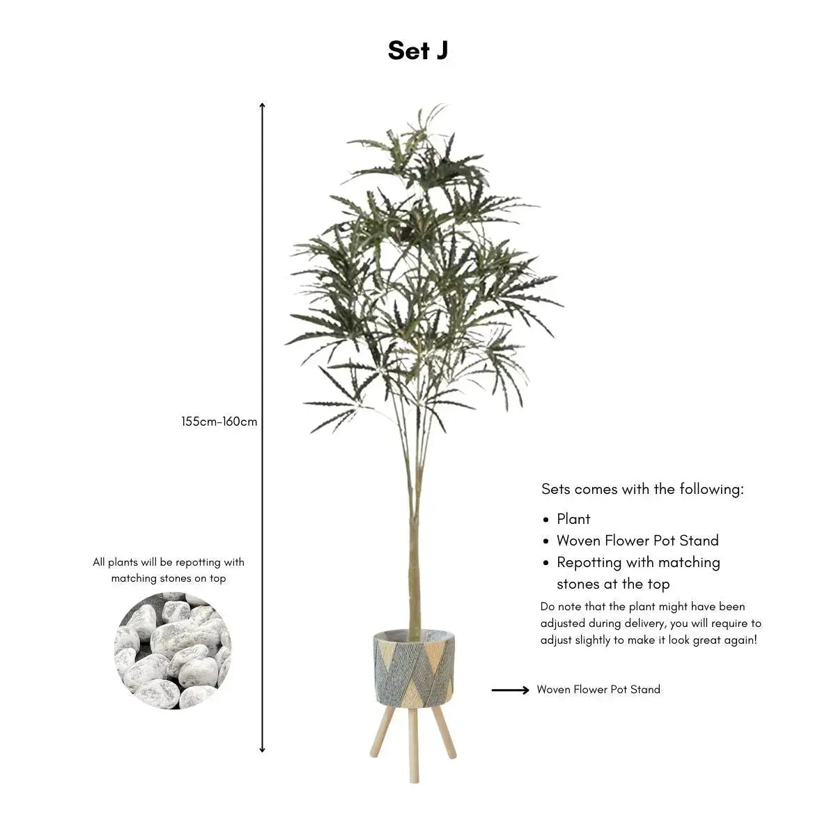 Faux False Aralia Plant My Store