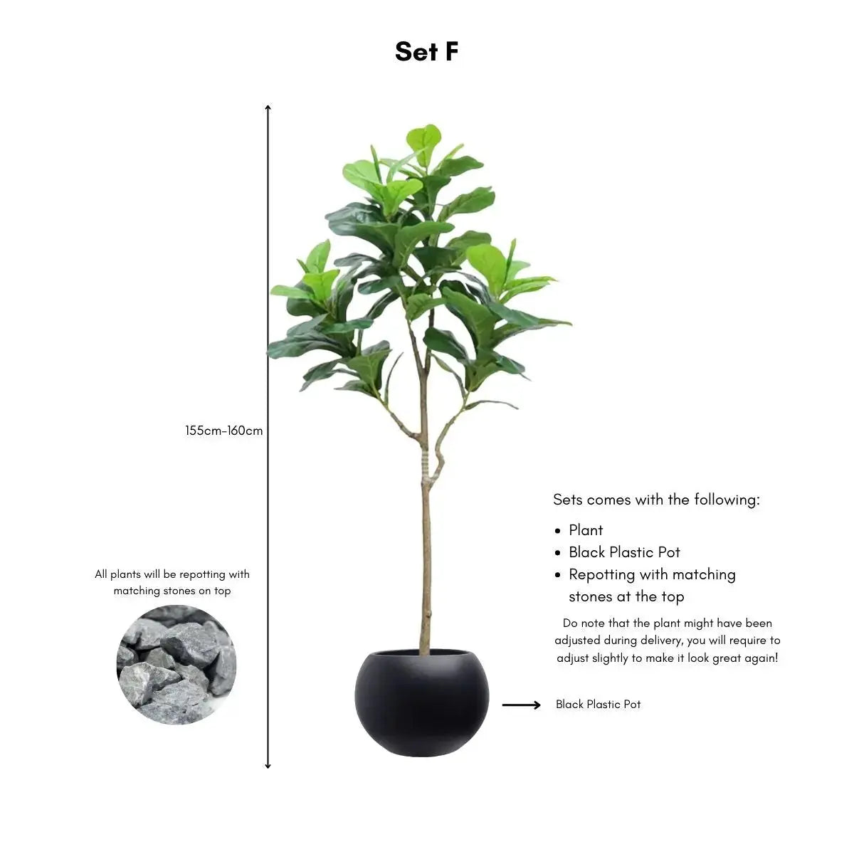 Faux Ficus Tree My Store