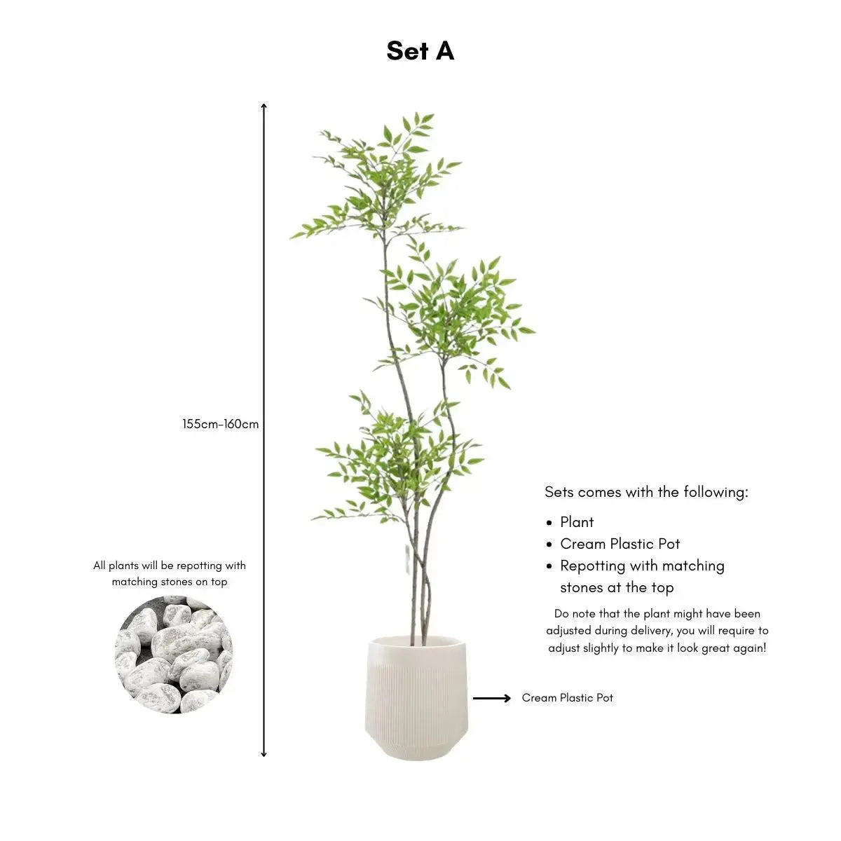 Faux Sky Bamboo Plant My Store
