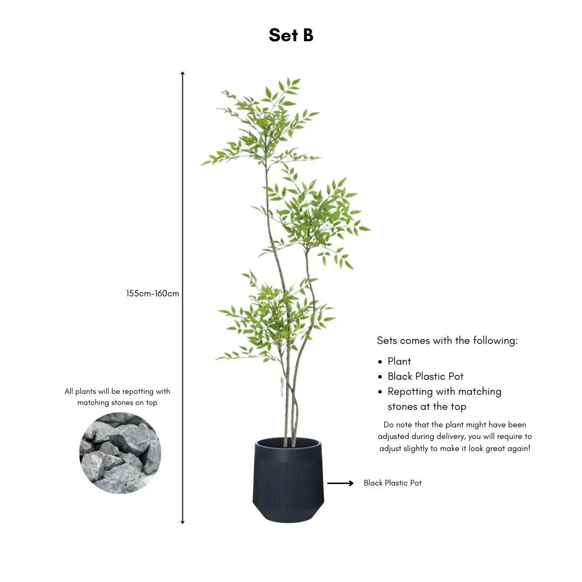 Faux Sky Bamboo Plant My Store
