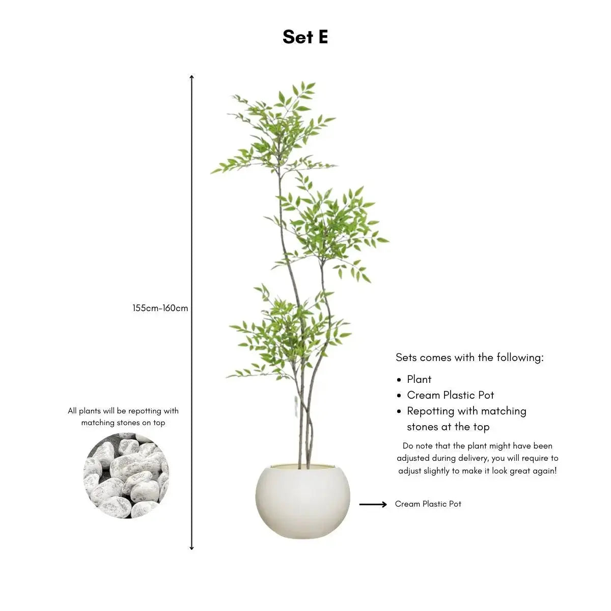 Faux Sky Bamboo Plant My Store