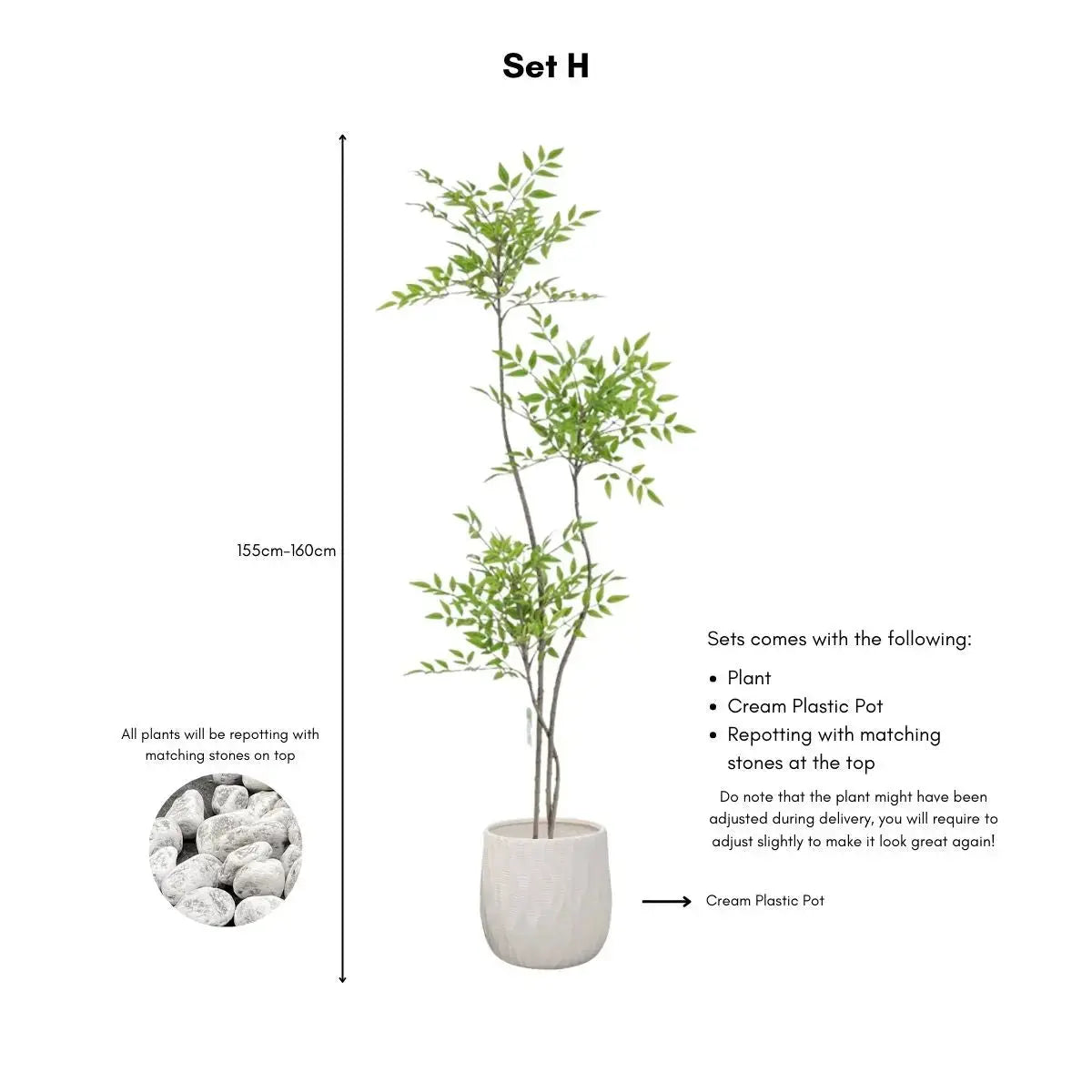 Faux Sky Bamboo Plant My Store