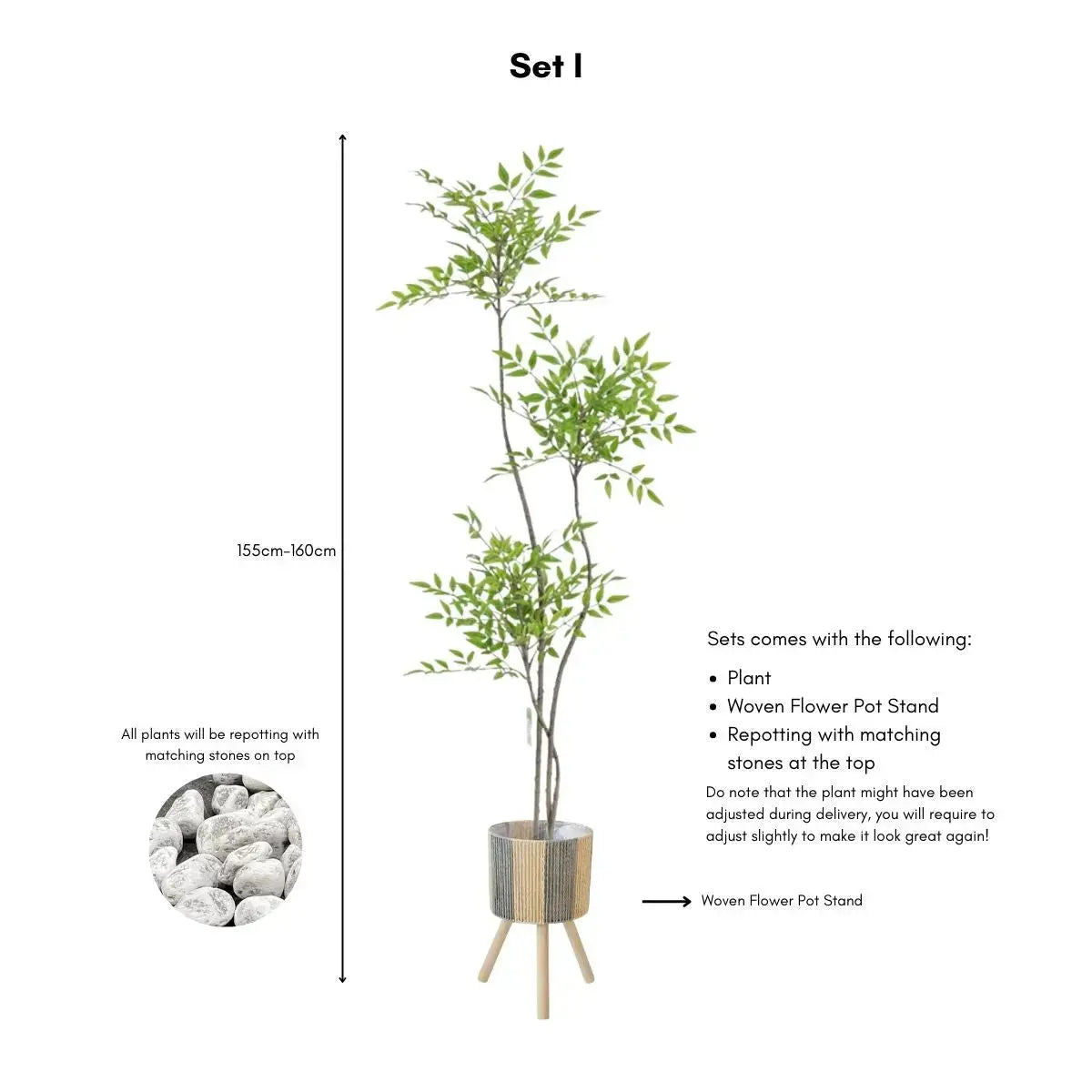 Faux Sky Bamboo Plant My Store