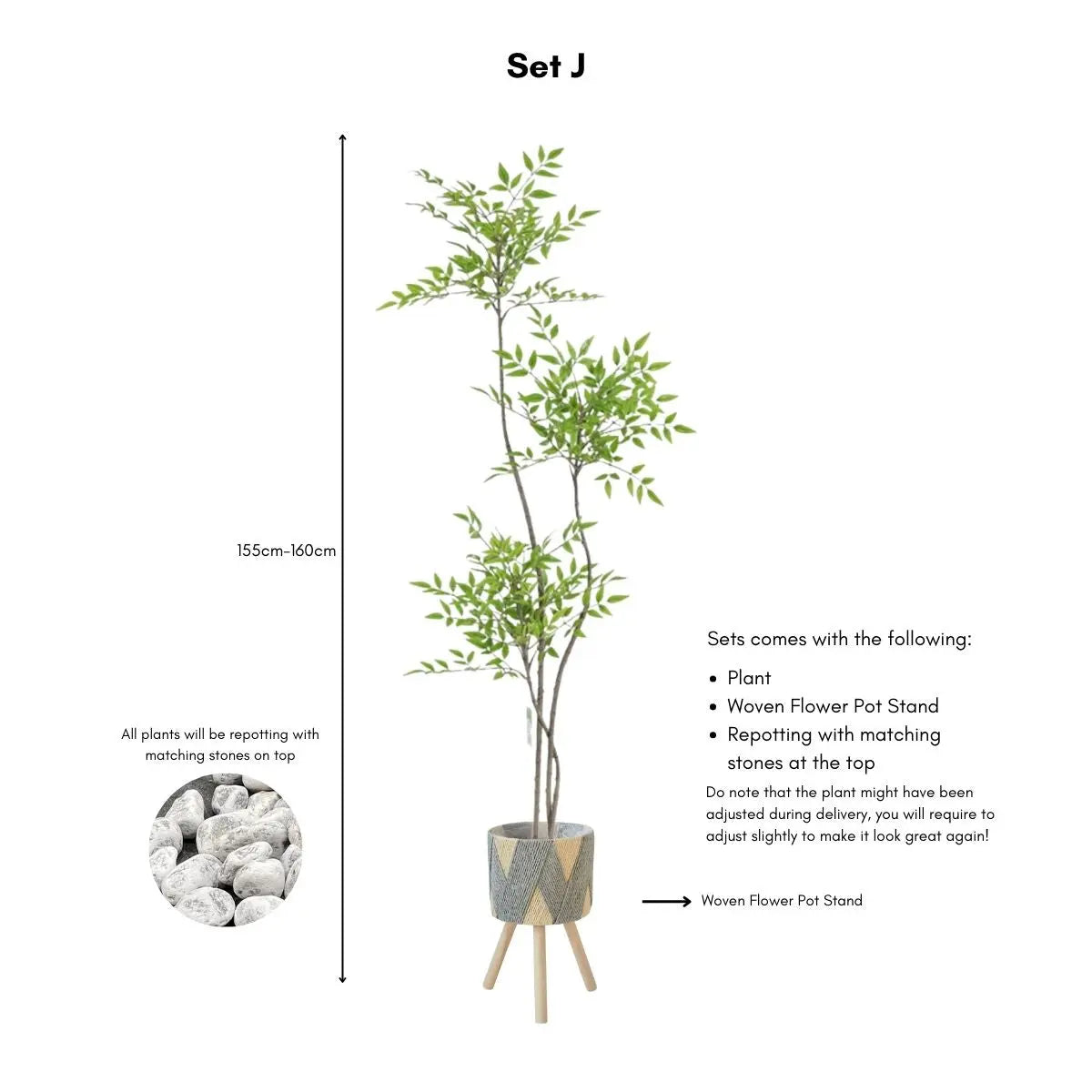 Faux Sky Bamboo Plant My Store