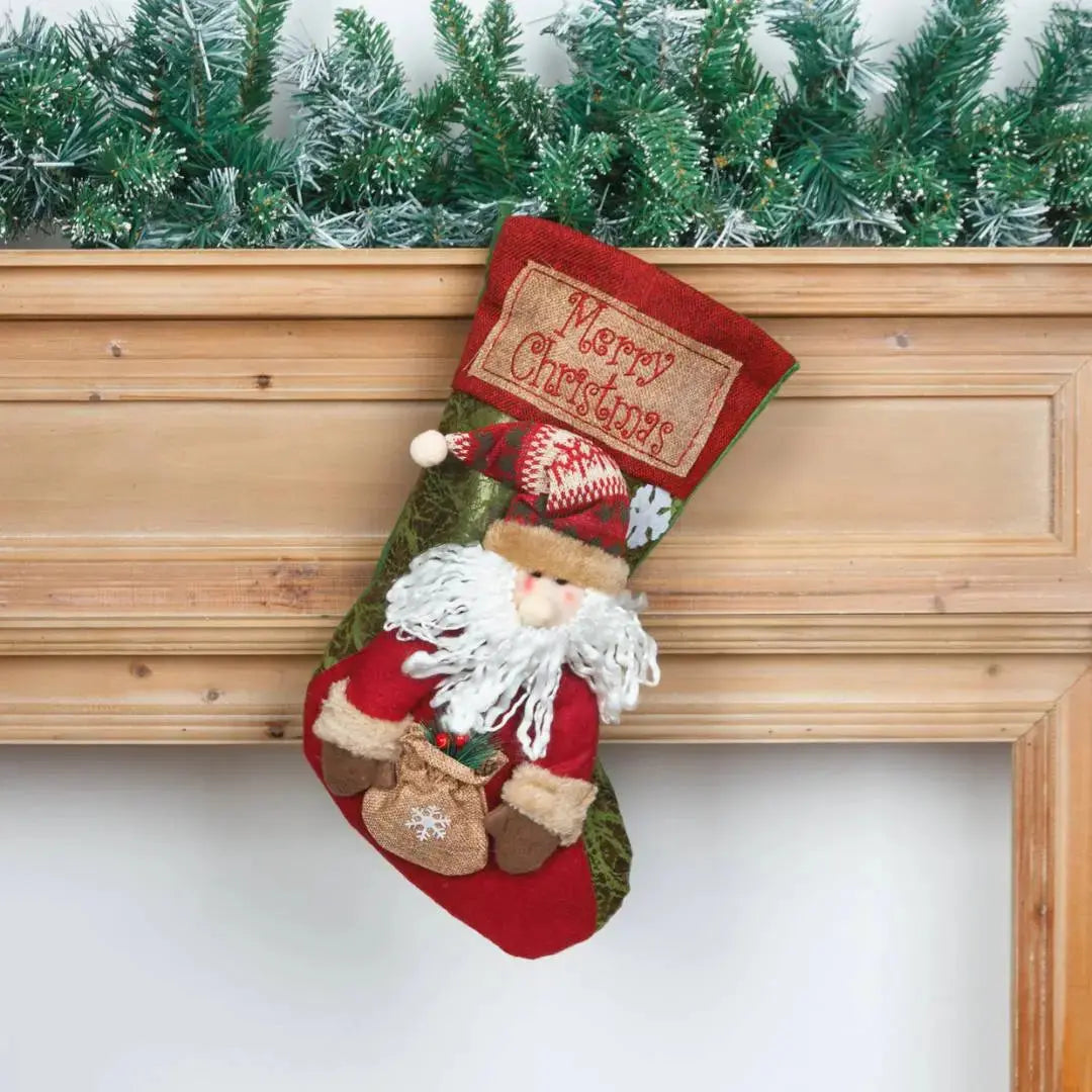 Christmas Hanging Decorative Socks Design A-Speckled Space