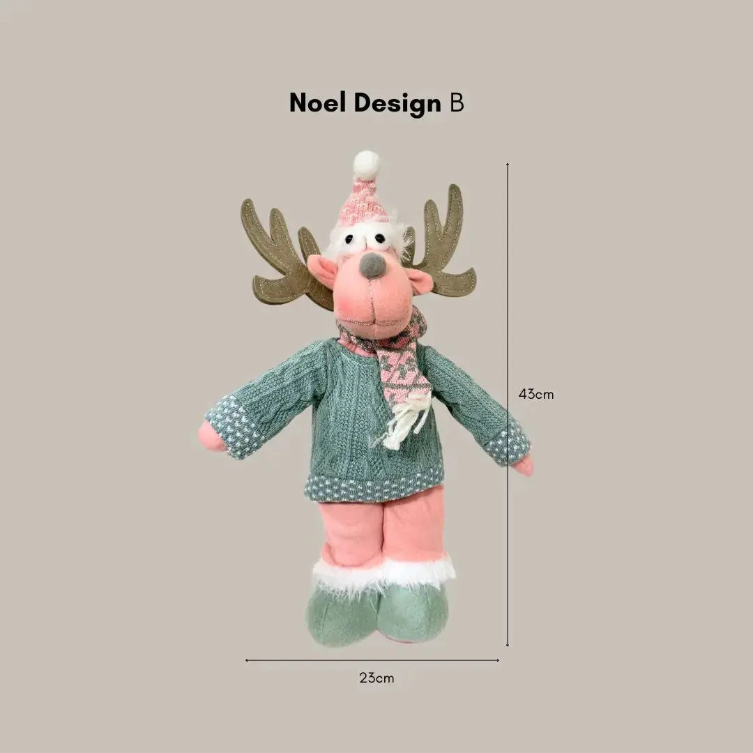 Noel Christmas Plush Design B-Speckled Space