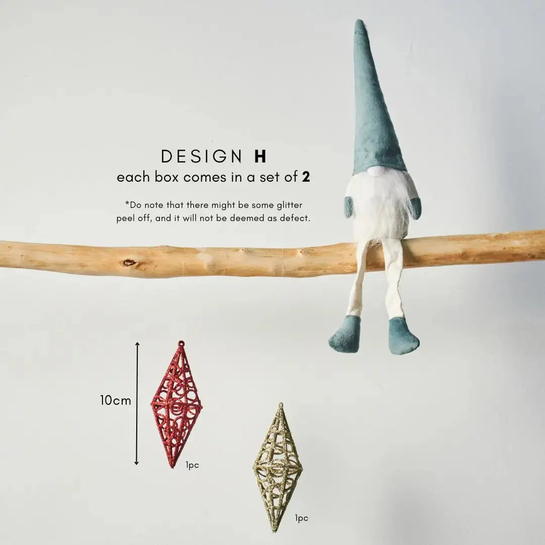 Decorative Christmas Hanging Decoration H-Speckled Space