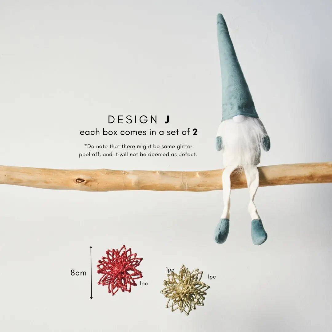 Decorative Christmas Hanging Decoration J-Speckled Space