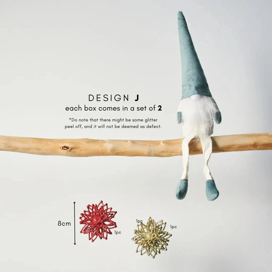 Decorative Christmas Hanging Decoration J-Speckled Space