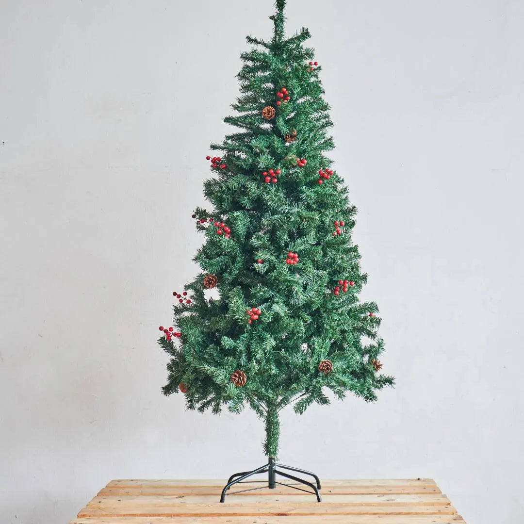 Bella Pine Cone & Berry Faux Christmas Tree-Speckled Space