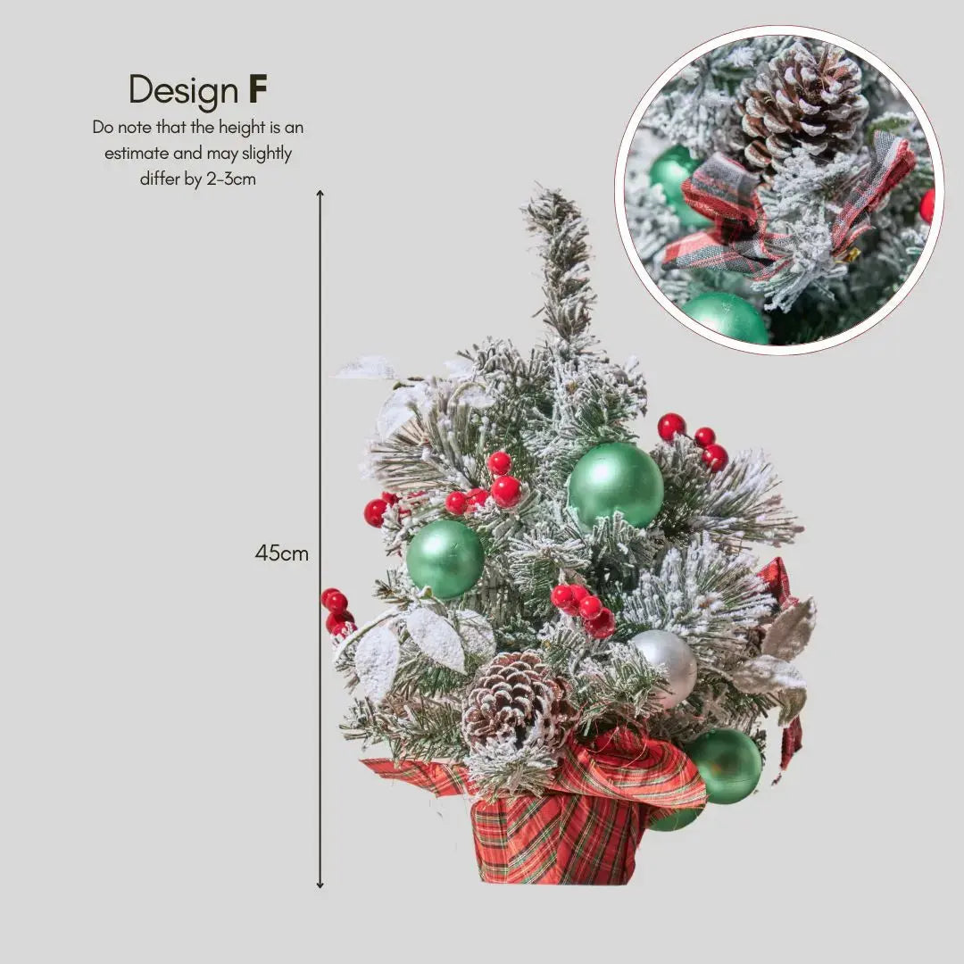 Una Table Top Christmas Tree F-Speckled Space