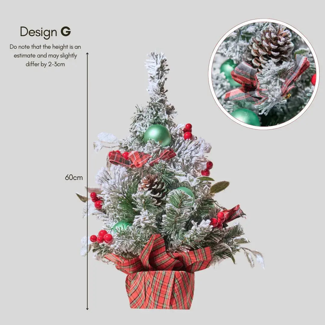 Una Table Top Christmas Tree G-Speckled Space