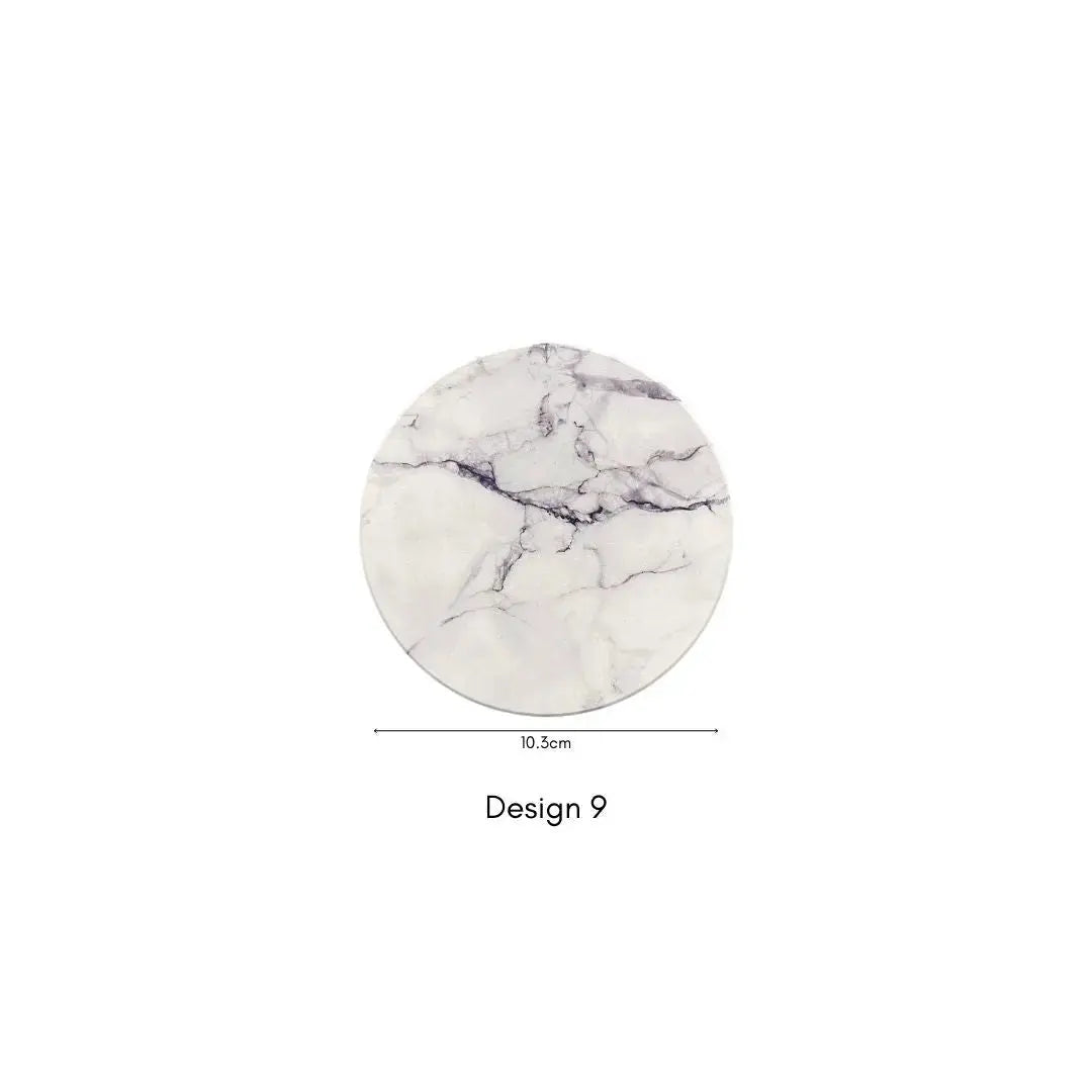 Diatomite Terrazzo & Marble Design Cup Coaster-Speckled Space